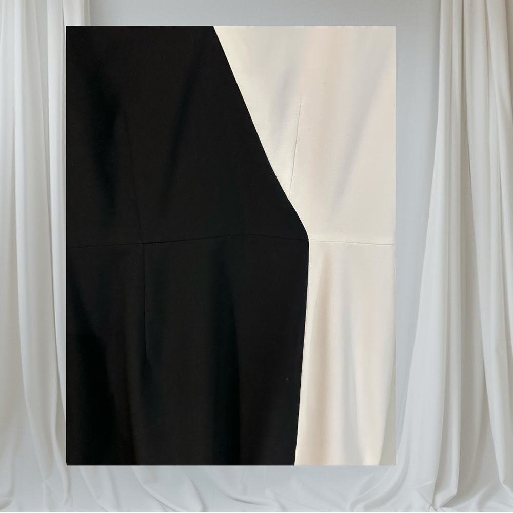 🌻 Tristan Sophisticated Colour-blocked Dress #167 - Picture 6 of 16